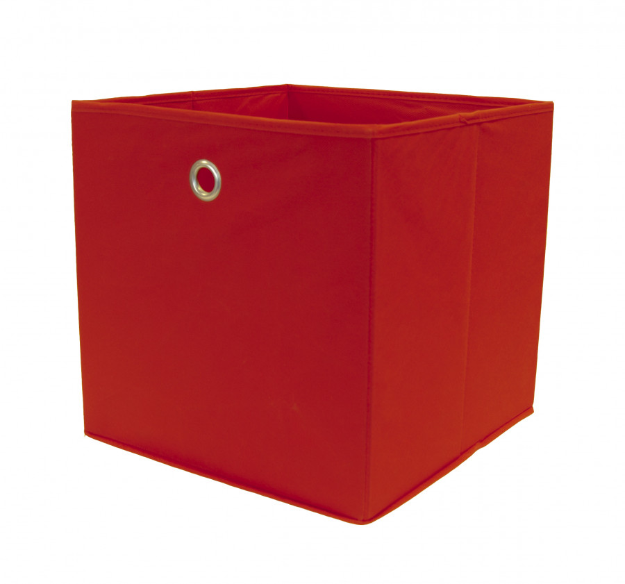 Faltbox, 2 Stück, Farbe Rot